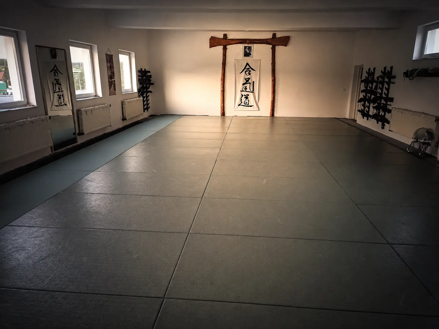 A FIT–BUDO Center tatamis edzőterme