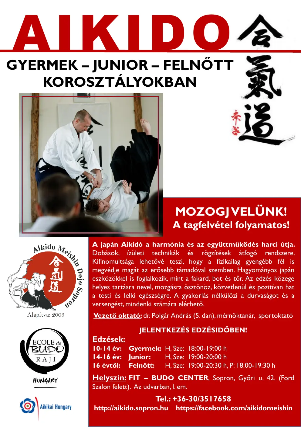 Aikido 2026 plakát